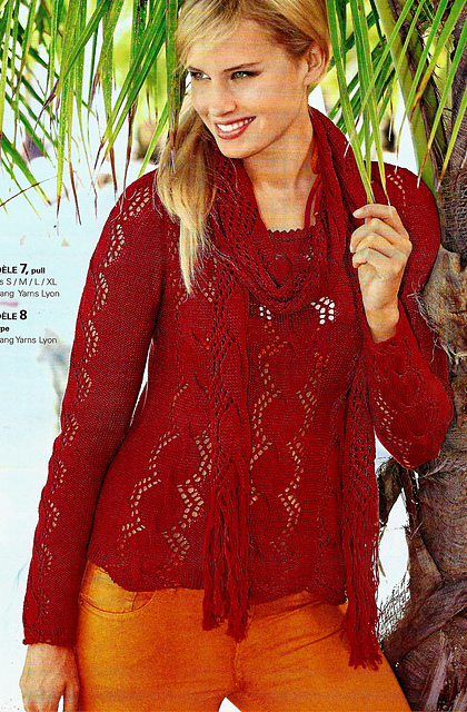 # 07 Pull ajouré
