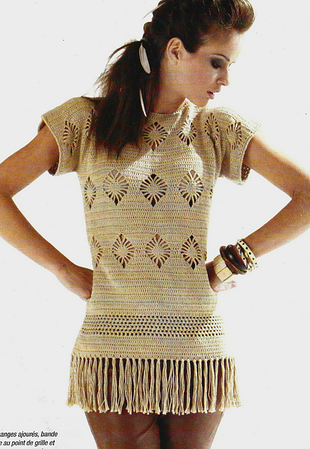 # 04 Top à franges