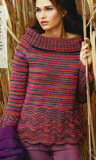 # 19 Pull encolure bateau