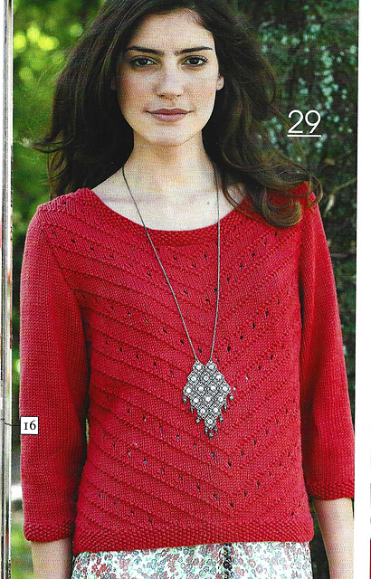 # 29 Pull ajouré