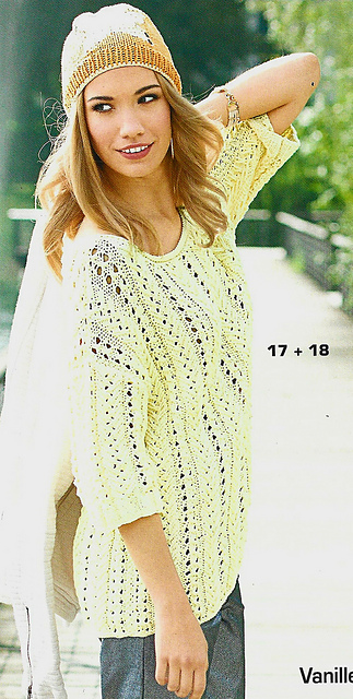 # 17 Pull vanille