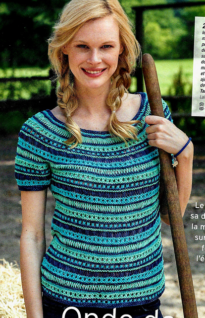 # 23 Pull empiècement rond