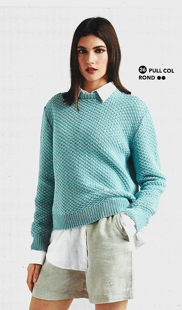 # 26 Pull col rond