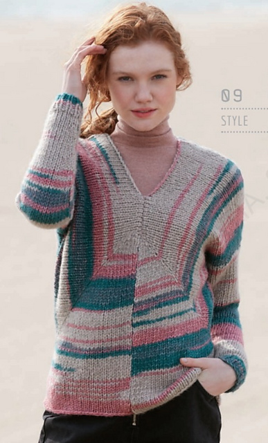 Feminine Tunic (Pull multicolore)