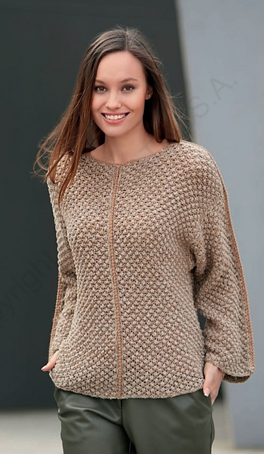 Popcorn Stitch Jumper (Pull)