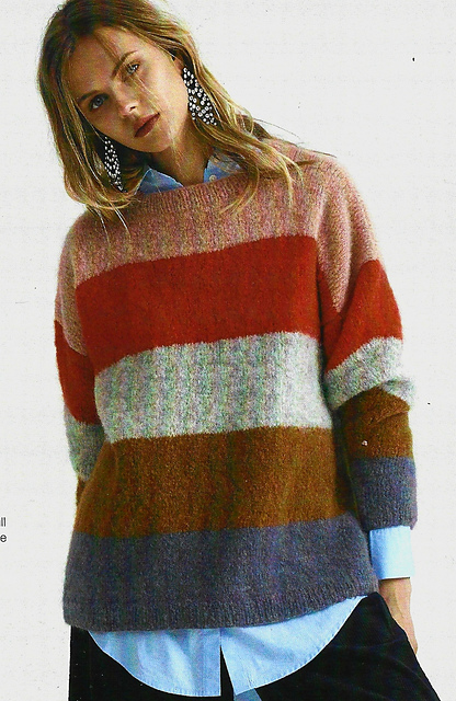 # 39 Pull rayé
