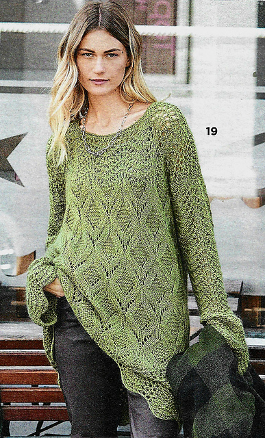 # 19 Pull motifs ajourés