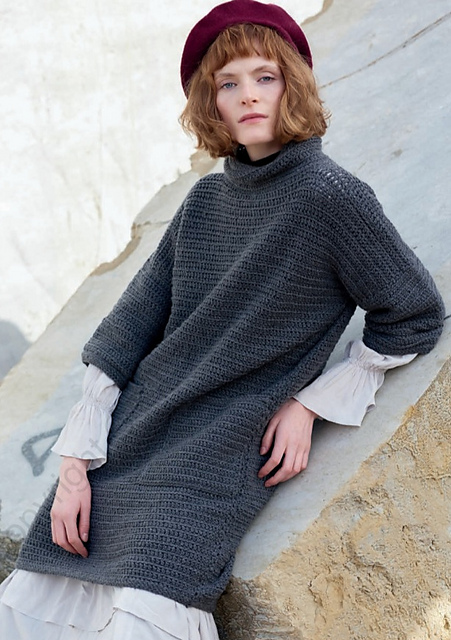 Winter Crochet Dress (Pull)