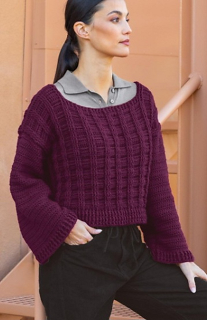 Textured Sweater
