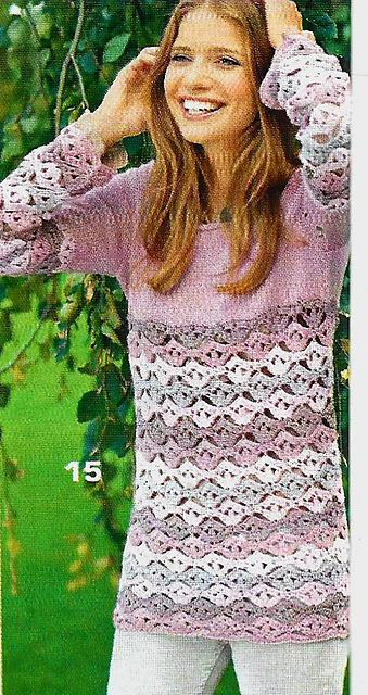 # 15 Long Sweater in Rosé