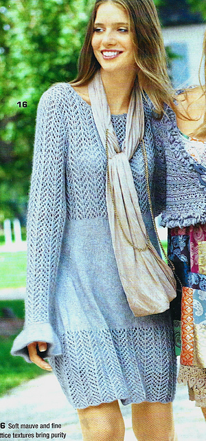 # 16 Dress with Lace Panels