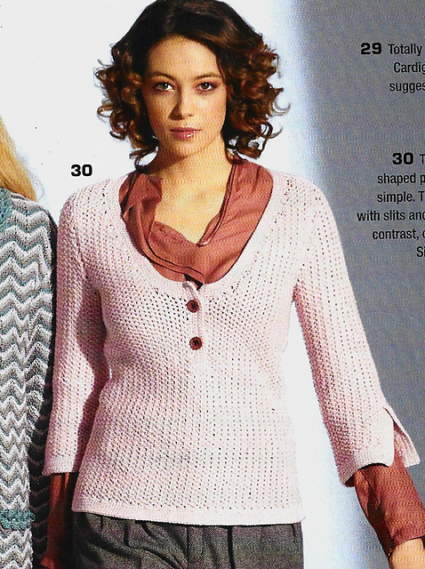 # 30 Weave Pattern Pullover
