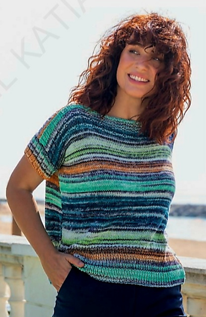 Striped Knit Jumper (Pull)