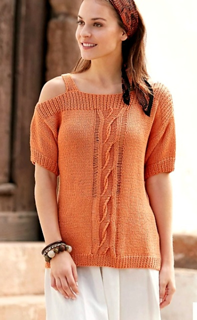 Imperial Sweater (Pull épaules dénudées)