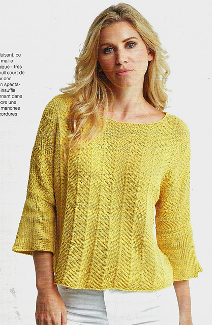 # 08 Pull jaune