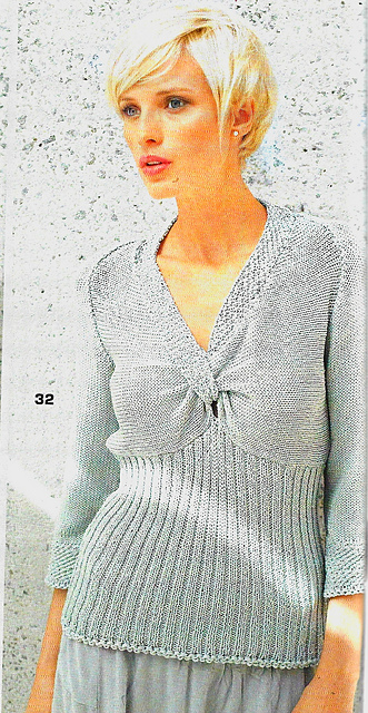 # 32 Pullover with Front Gatherings