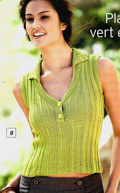 # 09 Pull court avec col