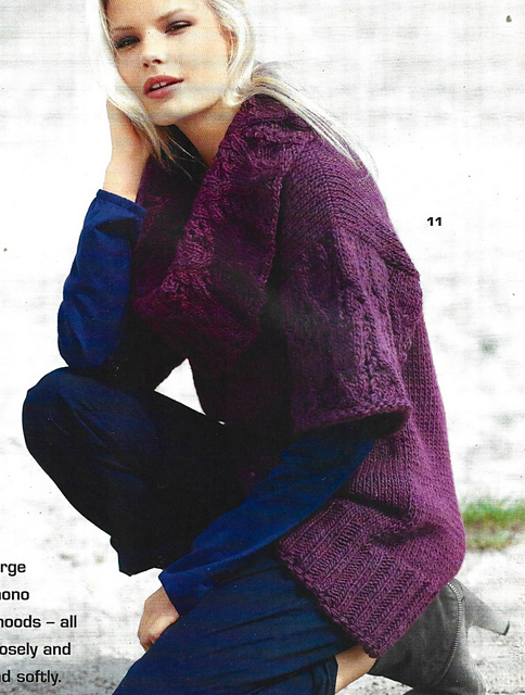 # 11 Sweater with Lace Collar