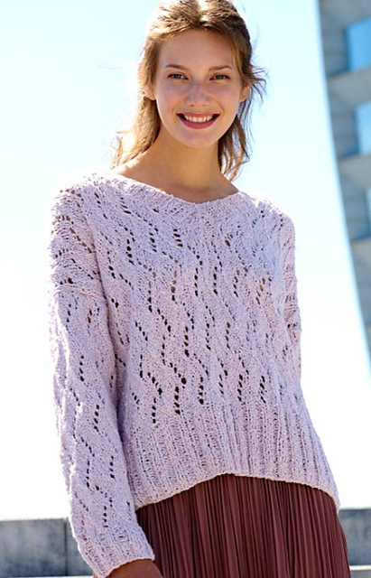 7691-1 V-Neckline Sweater