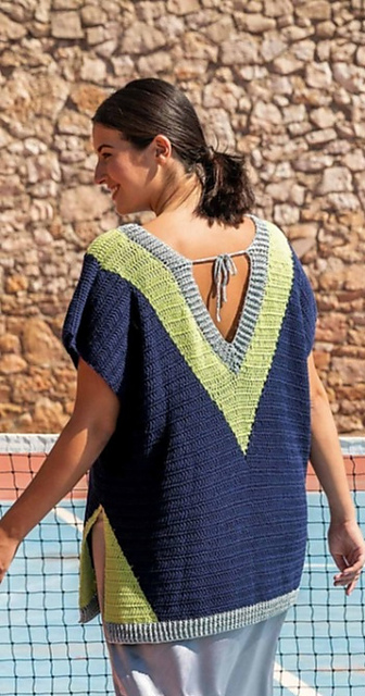 Plunging Neckline Sweater