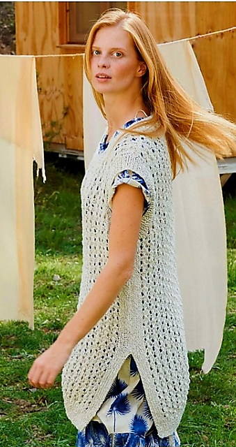 Long Lace Vest (Tunique)