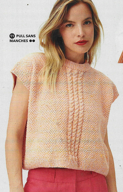 # 11 Pull sans manches