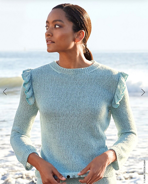 Model 29 - Sweater with Ruffles