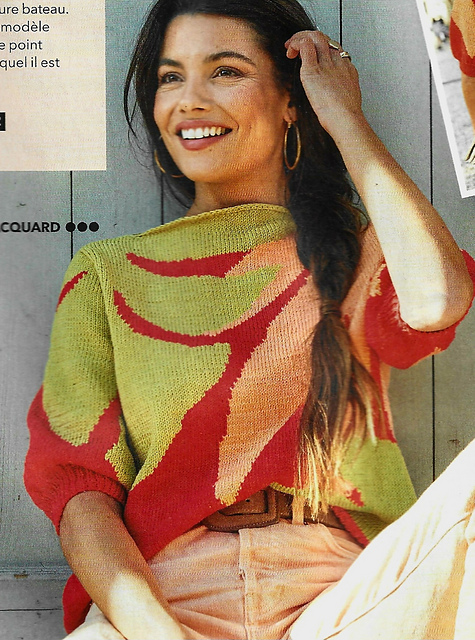 # 25 Top jacquard