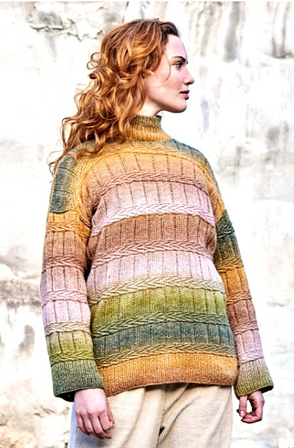Textured Lines Sweater