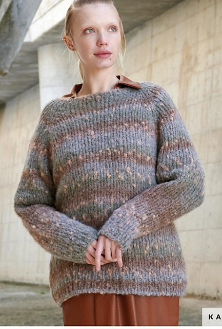 Top Down Circular Sweater