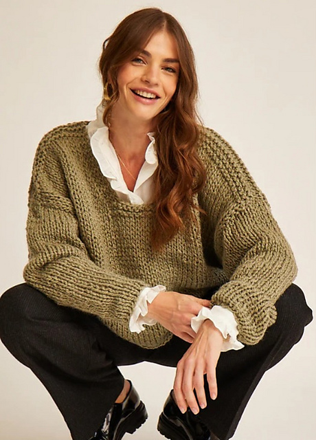 M6600  Loose Alana Sweater