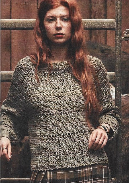 # 27 Pullover point fantaisie