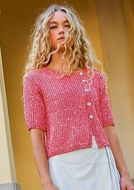 Textured Sweater (Veste courte)
