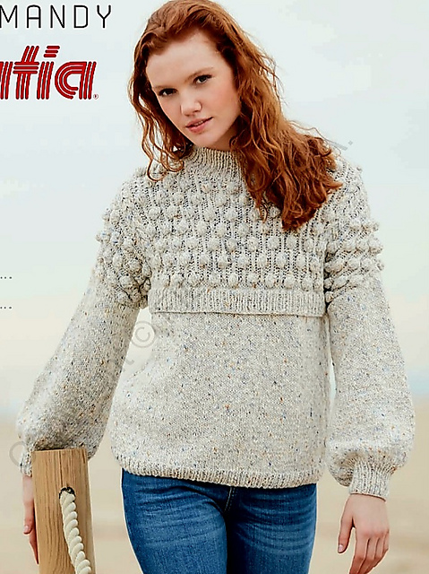 Bobble-Stitch Jumper