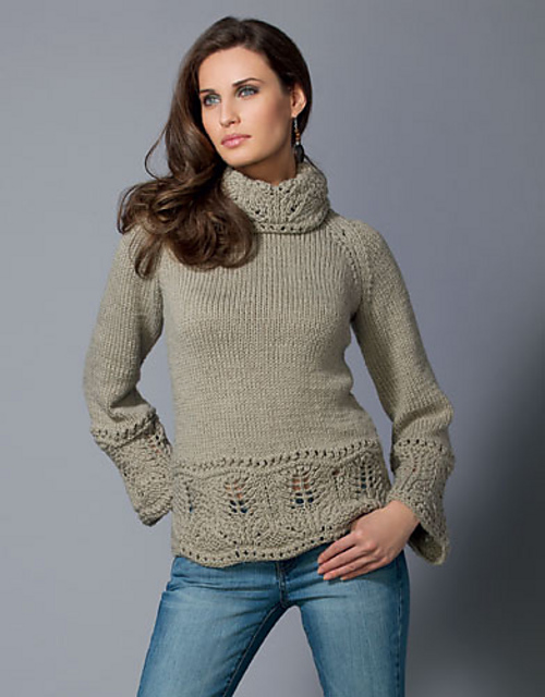 6-27 Pullover in Maxi Merino