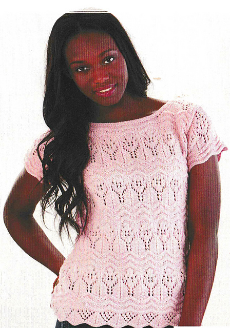 Ripples and Lace Raglan