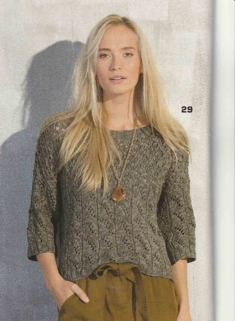 # 29 Pull boxy motifs mélangés