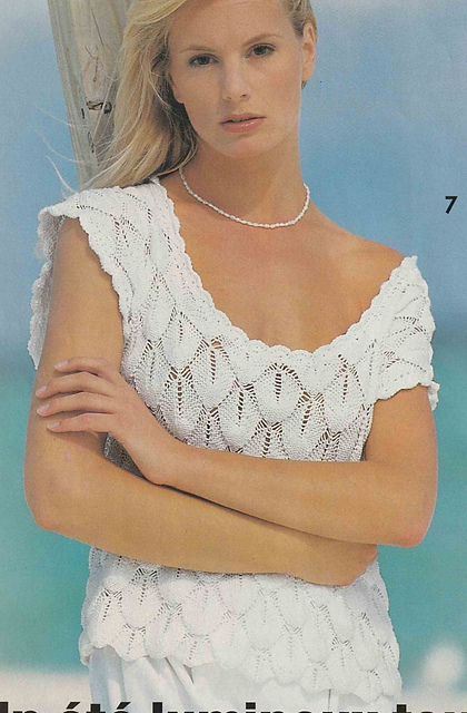 # 07 Débardeur blanc