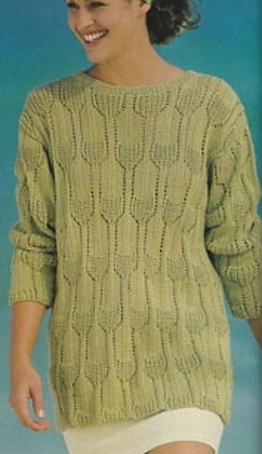 # 05 Pull vert pomme