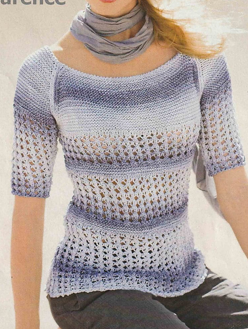 # 15 Pull raglan gris chiné