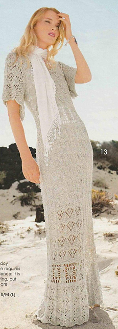 # 13 Long Dress in Beige