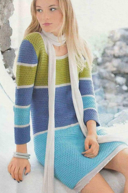 # 48 Long Pullover in Four Colors