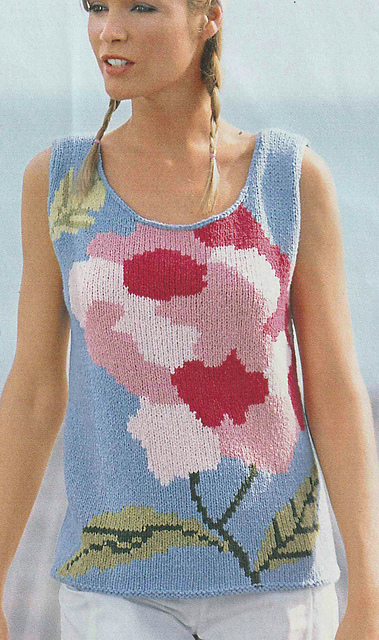 # 20 Light Blue Flower Top