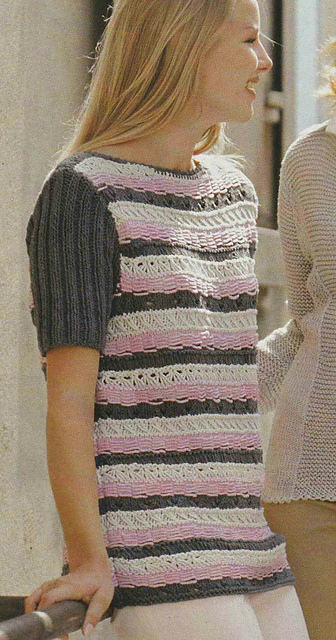 # 01 Striped Mix in Pink and Grey