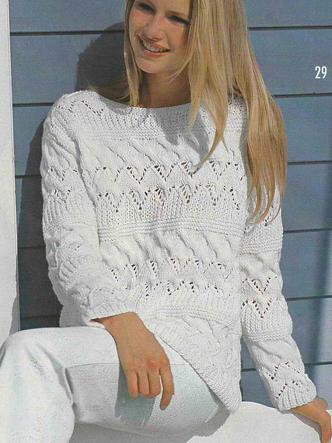 # 29 White Pattern Mix