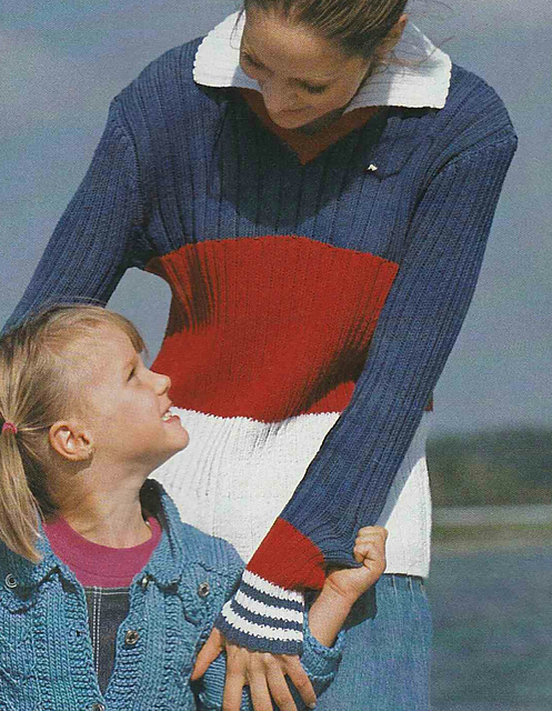 # 31 Lady's Striped Sweater