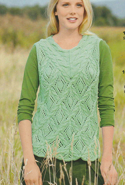 # 15 Sleeveless Sweater in Jade