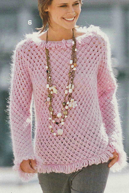 # 06 Sweater with Loop Bands