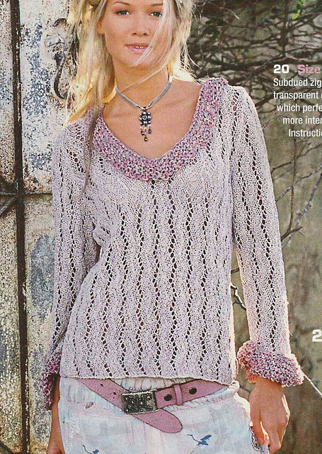 # 20 Sweater with Flounce