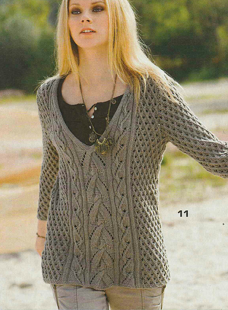 # 11 Sweater with V-Neck